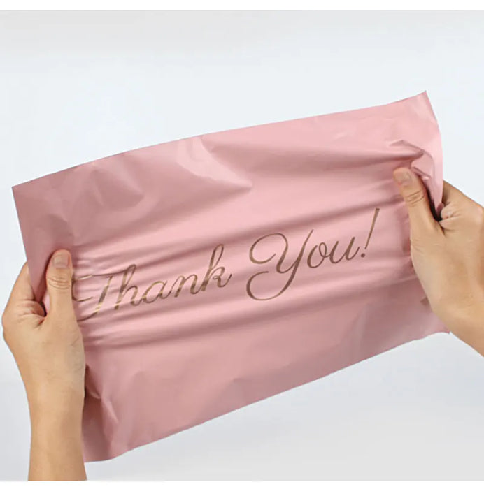 INPLUSTOP Pink Poly Express Mailing Pouch grazie abbigliamento opaco Courier Parcel Bag busta logistica Storage Bags