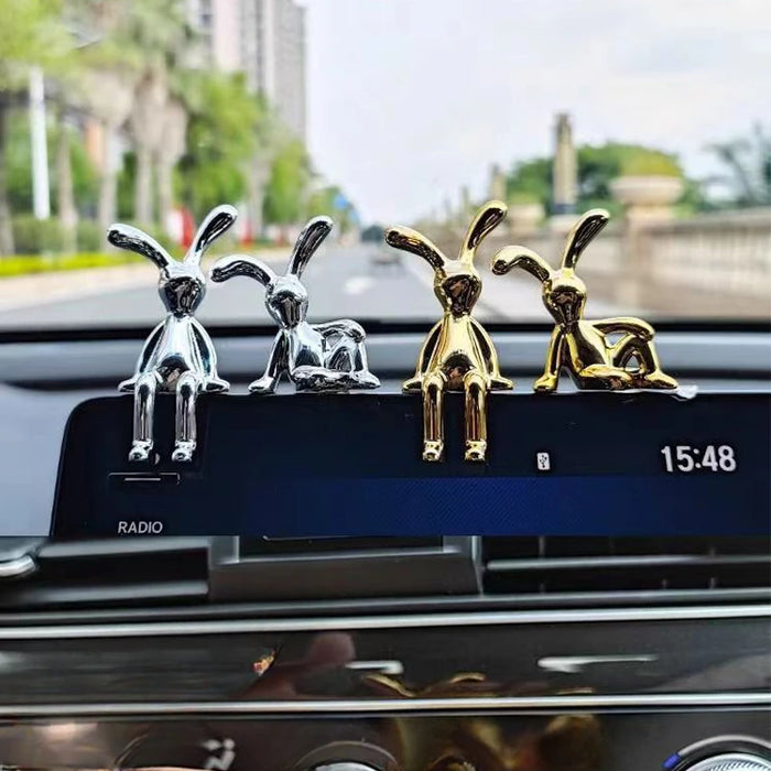 Cartoon animal car interior center console decoration personality room tavolo da pranzo decorazione della scrivania