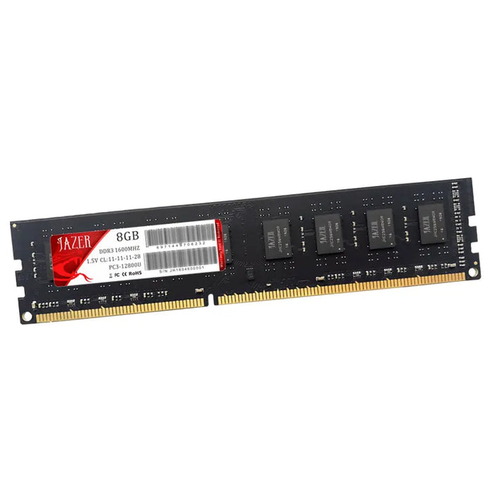 JAZER Memoria Rams DDR3 1600MHz nuova Memoria Desktop Dimm 1.5V compatibile AMD e Intel