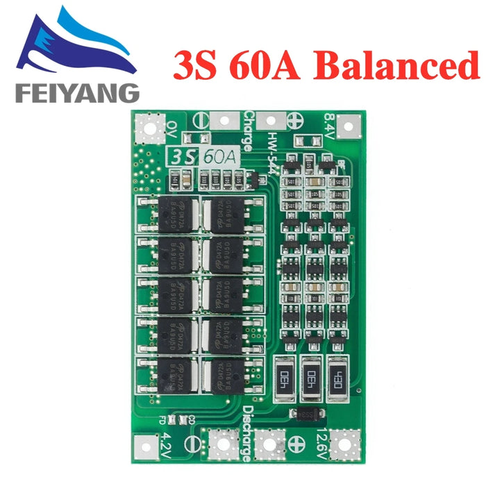 4S 40A Li-Ion Batteria Al Litio 18650 Caricabatterie PCB BMS Bordo di Protezione con Equilibrio Per Motore del Trapano 14.8V 16.8V Lipo Cellulare Modulo