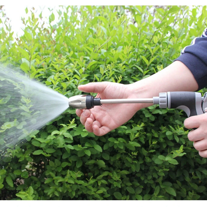 Pistola ad acqua per autolavaggio ad alta pressione strumenti per autolavaggio per uso domestico asta di prolunga in metallo rivestimento in gomma irrigazione da giardino a mano