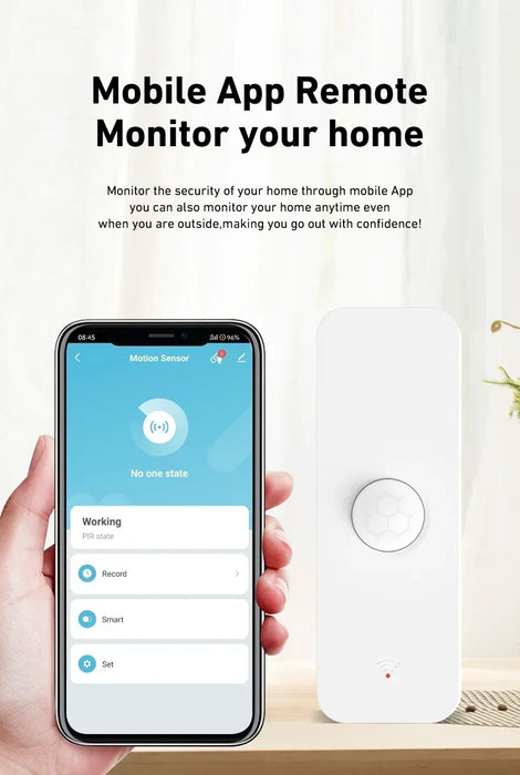 Tuya WiFi Zigbee PIR sensore di movimento Smart Home rilevatore a infrarossi per il corpo umano sicurezza Smart Life funziona con Alexa Google Home