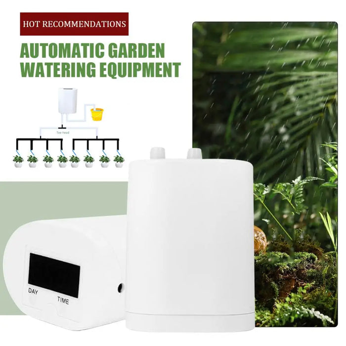 Sistema di irrigazione automatica per interni molti vasi Controller della pompa sistema di irrigazione a goccia per fiori piante Sprinkler attrezzo da giardino