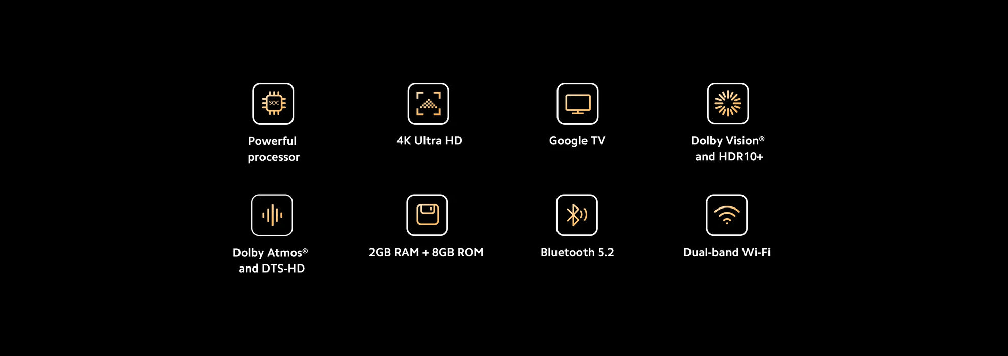 Versione globale Xiaomi Mi TV Box S 2nd Gen 4K Ultra HD BT5.2 2GB 8GB Google TV Google Assistant Smart TV Box