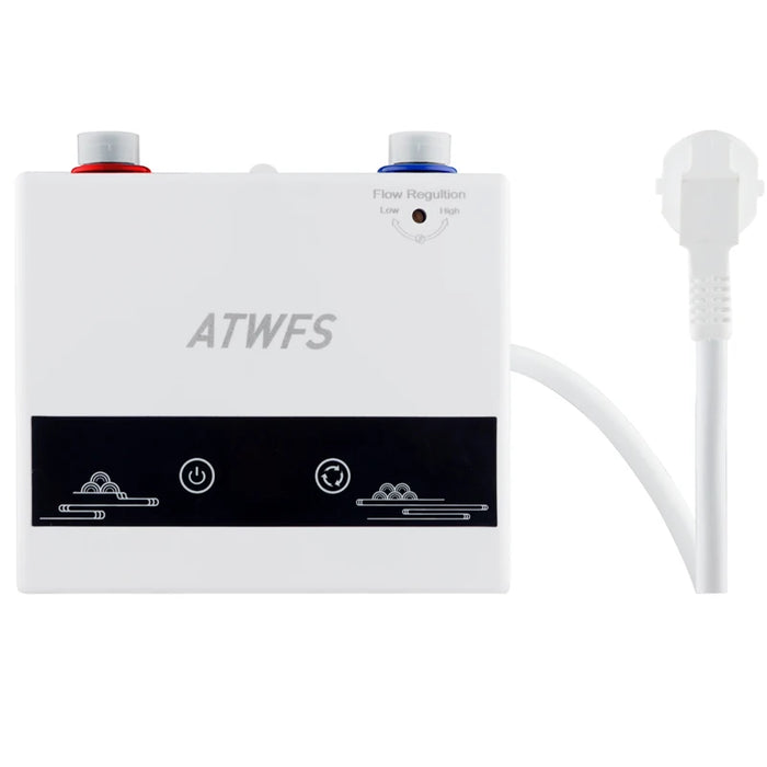 ATWFS scaldabagno istantaneo 220V 4000W riscaldatori elettrici portatili per bagno doccia con acqua calda e riscaldamento della cucina di casa