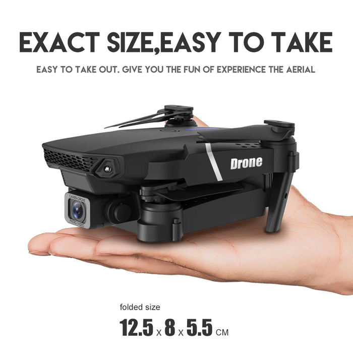 2024 E88Pro RC Drone 4K Professinal con 1080P grandangolare HD Camera pieghevole elicottero WIFI FPV altezza tenere giocattolo regalo