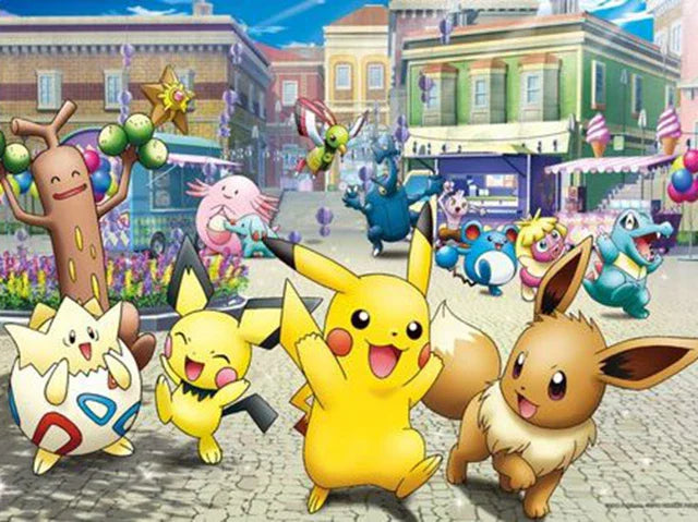 Pokemon 5D pittura diamante fai da te mosaico cartone animato giapponese anime arte kit punto croce ricamo strass regalo per bambini