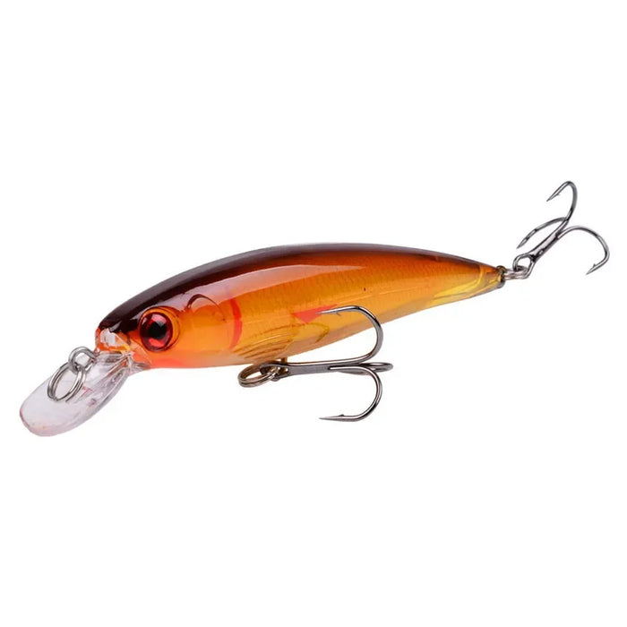 1 PZ Laser Minnow Richiamo di Pesca 11 CM 13G pesca ganci pesce wobbler affrontare crankbait artificiale giappone esca dura swimbait