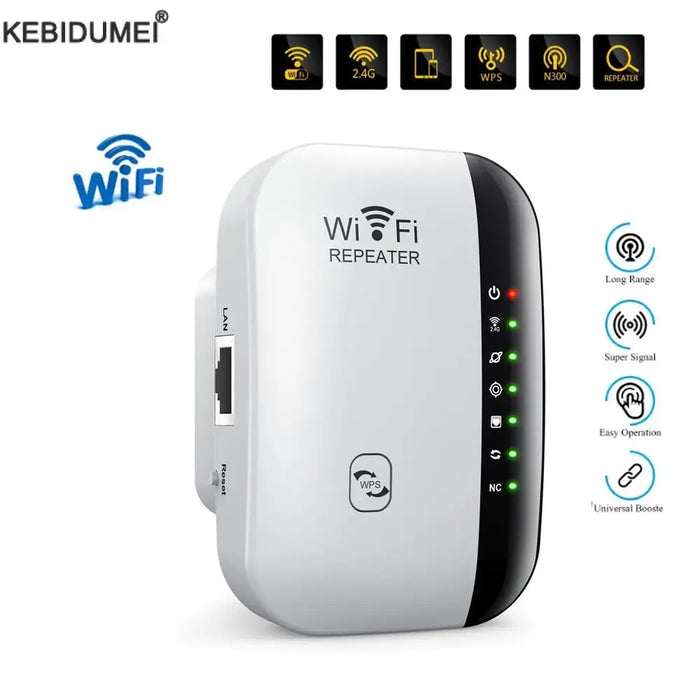 Ripetitore WiFi 300Mbps amplificatore Extender WiFi Booster WiFi segnale Wi Fi 802.11N punto di accesso ripetitore Wi-Fi Wireless a lungo raggio