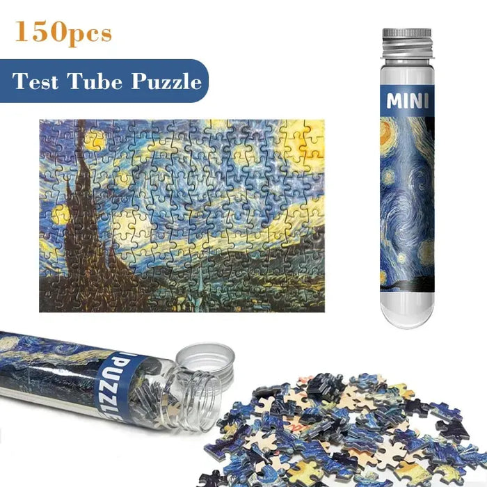 150pcs provetta Jigsaw Puzzle World Famous Painting Van Gogh The Starry Night Christmas Gift