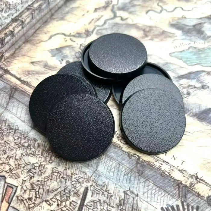 Miniature da gioco da 40mm basi rotonde in plastica da 40mm per giochi di guerra