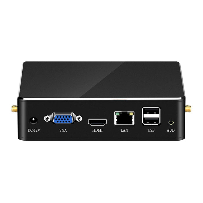 XCY Mini PC processore Intel Core i7 5500U i5 5200U i3 5005U 8GB DDR3L 128GB 256GB SSD 300Mbps WiFi 8x porte USB Windows 10 Linux