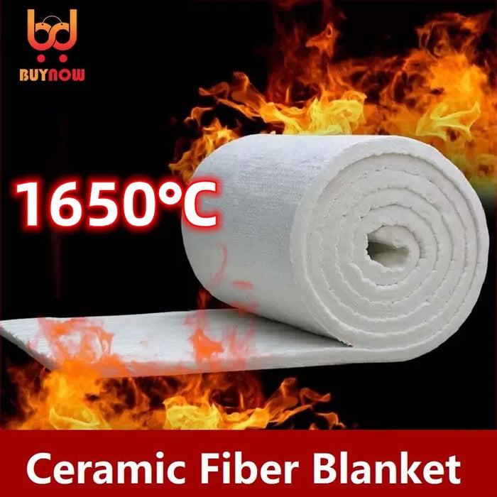 Nuovo 1650 ℃ resistenza alle alte Temperature cuscinetto in zirconio coperta in fibra ceramica isolamento resistente al fuoco cotone 10mm 20mm 30mm