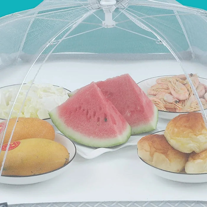 Coperture per alimenti pieghevoli tavolo da pranzo copertura in rete casa Anti Fly Mosquito tenda ombrello Picnic Protect Net accessori da cucina