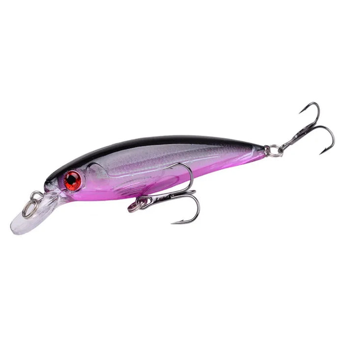 1 PZ Laser Minnow Richiamo di Pesca 11 CM 13G pesca ganci pesce wobbler affrontare crankbait artificiale giappone esca dura swimbait