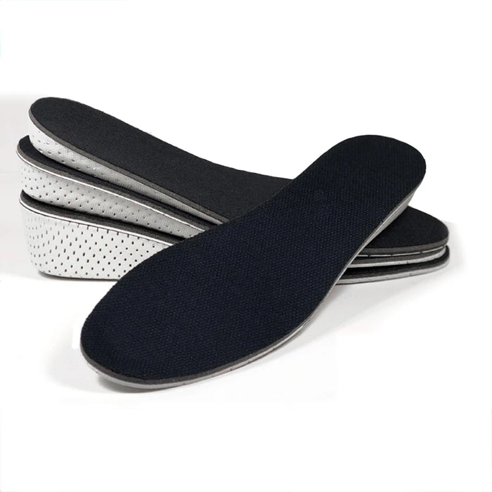 1 paio di soletta rigida e traspirante in Memory Foam per aumentare l'altezza inserti per il sollevamento del tallone copriscarpe solette per scarpe solette per ascensore per Unisex