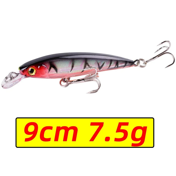 1 PZ Laser Minnow Richiamo di Pesca 11 CM 13G pesca ganci pesce wobbler affrontare crankbait artificiale giappone esca dura swimbait