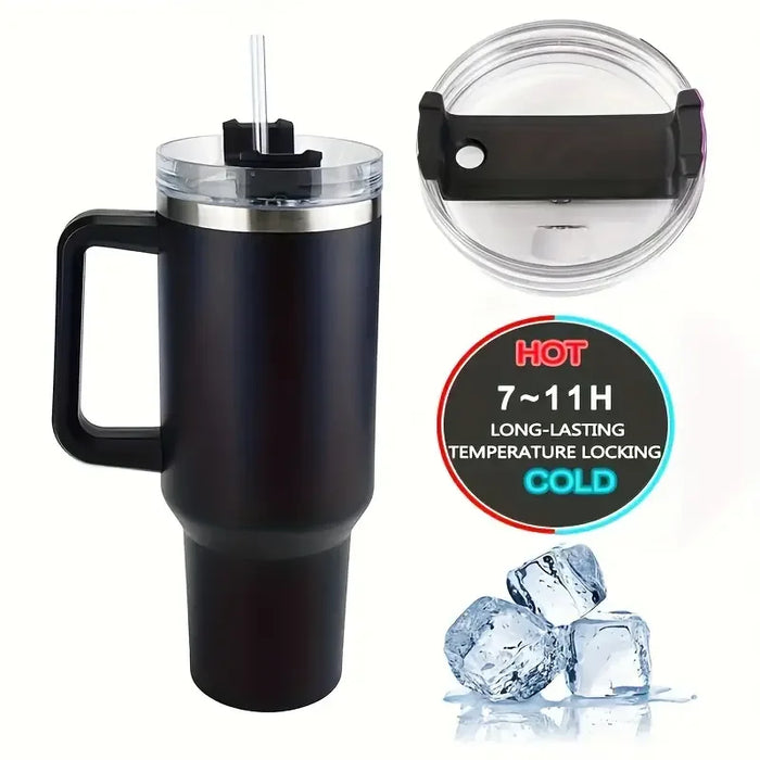 1PC Bingba Cup Car tazza con manico portatile di grande capacità tazza isolante in acciaio inossidabile tazza isolante per caffè 40oz