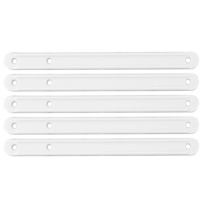 10 pezzi Draw Rail guide per cassetti in plastica 180/235/298mm Draw runner sostituzione Draw Rail guide per cassetti in plastica Hardware per la casa