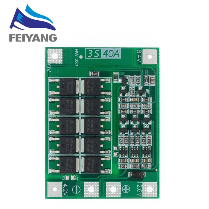 4S 40A Li-Ion Batteria Al Litio 18650 Caricabatterie PCB BMS Bordo di Protezione con Equilibrio Per Motore del Trapano 14.8V 16.8V Lipo Cellulare Modulo