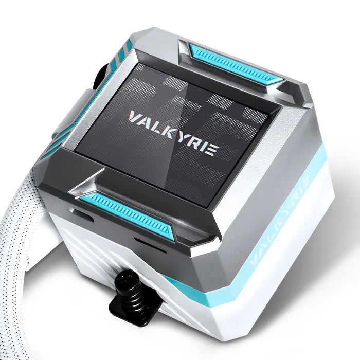 VALKYRIE E360 VK All-in-one CPU radiatore di raffreddamento ad acqua supporto fibbia multipiattaforma LGA1700 riproduzione LCD H.264 da 2.4 pollici