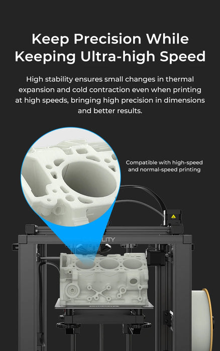 Filamento PLA Creality 1KG Hyper Series raffreddamento più rapido ad alta precisione migliore fluidità resistenza all'umidità Non tossica per stampa 3D