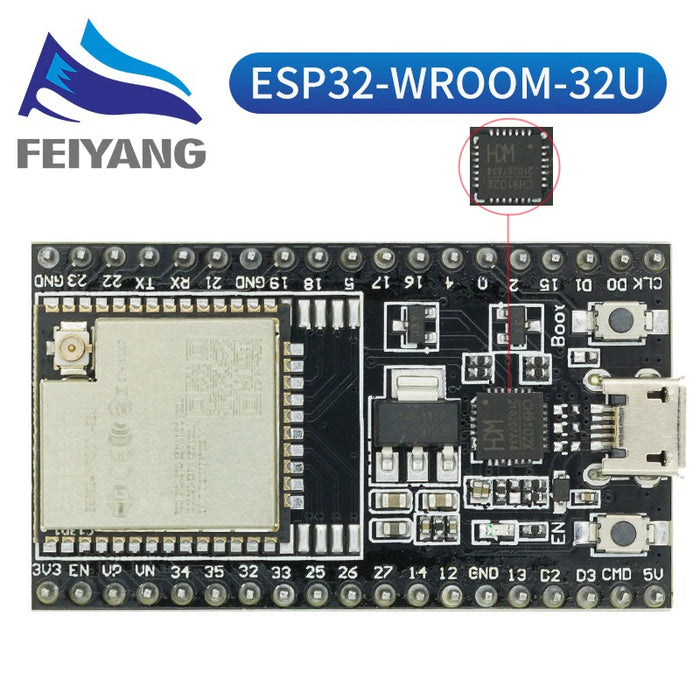 Scheda di sviluppo ESP32 WiFi + Bluetooth Consumo energetico ultrabasso CPU Dual Core ESP-32S ESP32-CAM ESP-WROOM-32D/U CH9102X