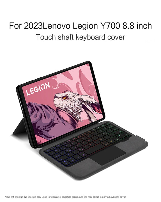 HUWEI Magic Keyboard per Lenovo Legion Y700 2023 8.8 "custodia TB-320F TB320FC Smart Cover retroilluminata per Legion Y700 2nd Gen 8.8" Case