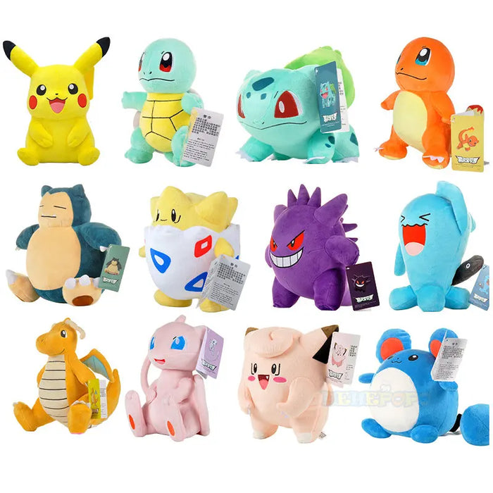 Originale Peluche Pokemon Gengar Peluche 24cm Pokemon Peluche simpatico cartone animato Pikachu bambola di Peluche bambola morbida regalo di compleanno per bambini