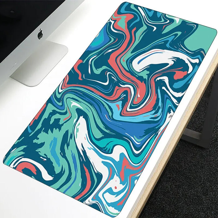 XXL Strata Liquid 900x400 Mouse Pad Computer Laptop Anime tastiera Mouse Mat Large Mousepad tastiere giocatori Decoracion Desk Mat