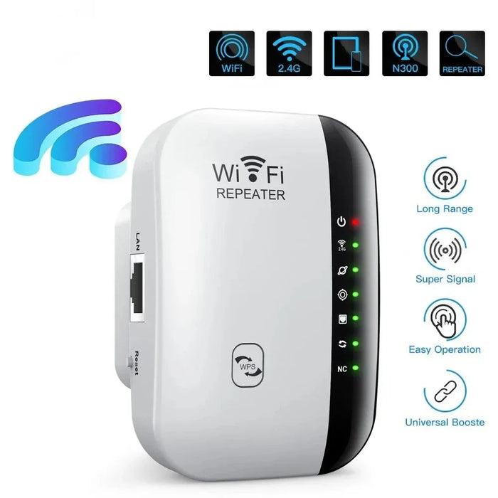 300Mbps Wireless WIFI Repeater 2.4G Router Wifi Range Extender amplificatore di segnale wi-fi 802.11N adattatore per scheda di rete per PC