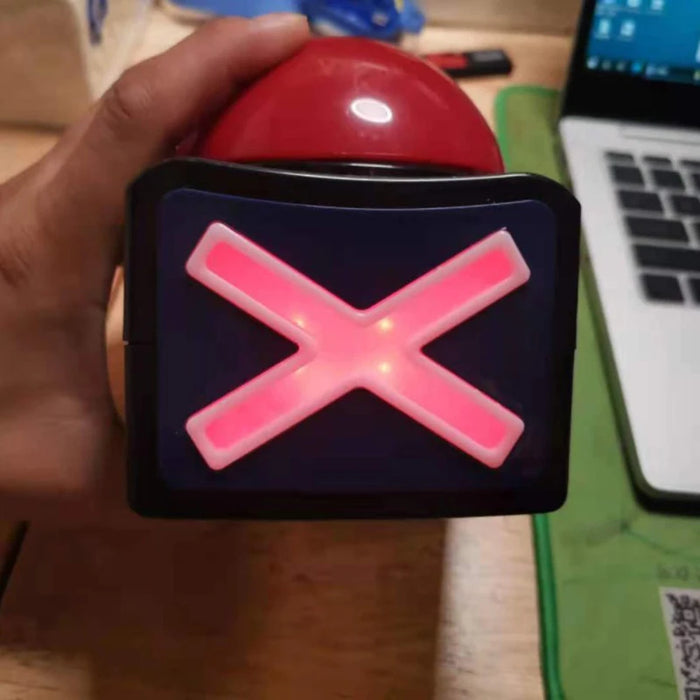 2023 nuovo pulsante di allarme Buzzer di risposta al gioco con luce sonora Trivia Quiz Got Talent Buzzer