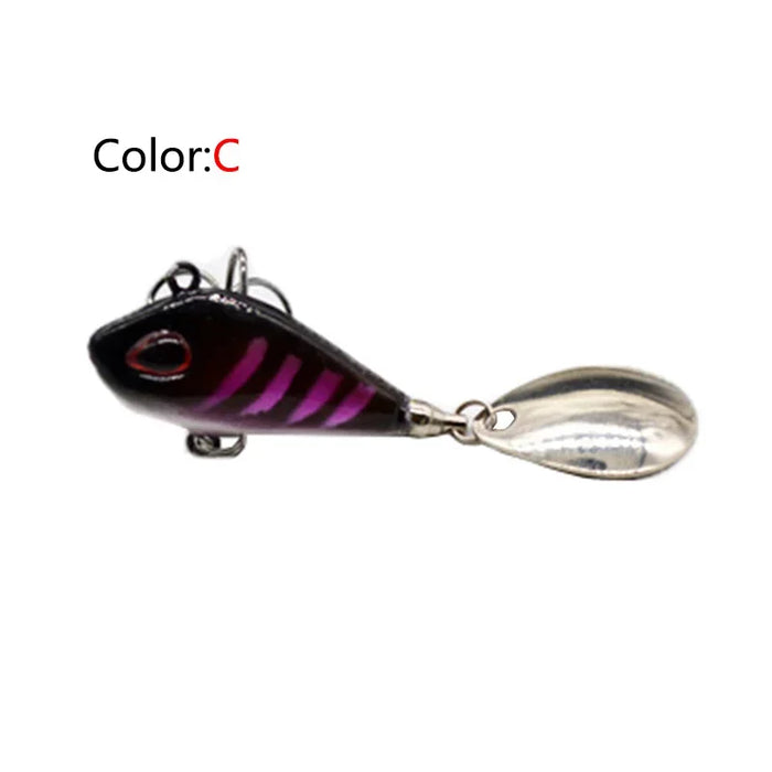 OUTKIT Nuovo Metallo Mini VIB Con Cucchiaio Richiamo di Pesca 6g10g17g25g 2 Centimetri Attrezzatura Da Pesca Spille Crankbait Vibrazione Spinner Affondamento Esca