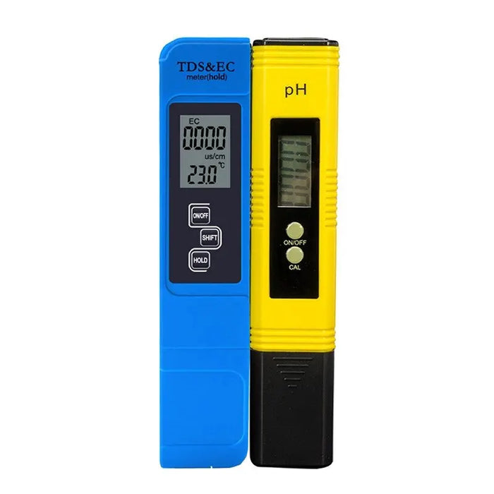 2pcs TDS phmetro Digital Water Tester 0.01ph phmetro ad alta precisione 0-9990ppm temperatura PPM Tester