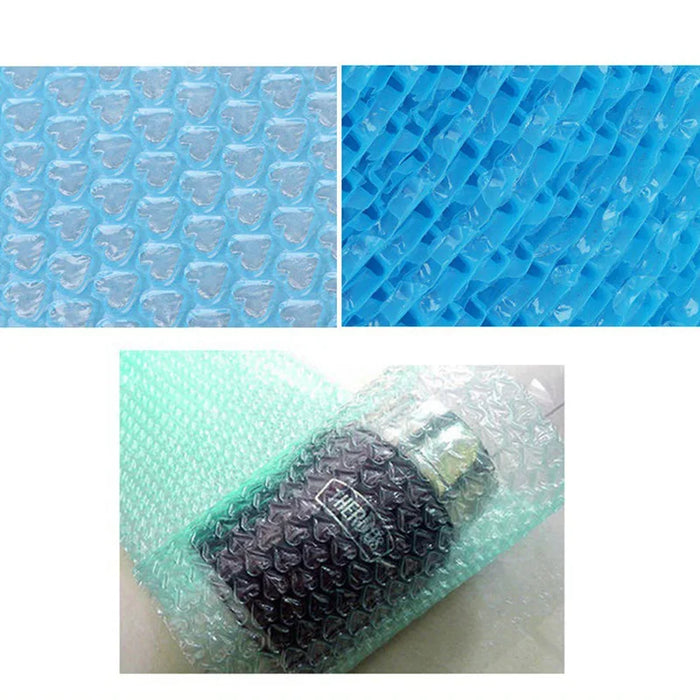 Love Heart-shape Bubble cushion Wrap imbottitura Bubble Packaging Film per imballaggio in carta antiurto in rotolo di schiuma imballaggio Fragile