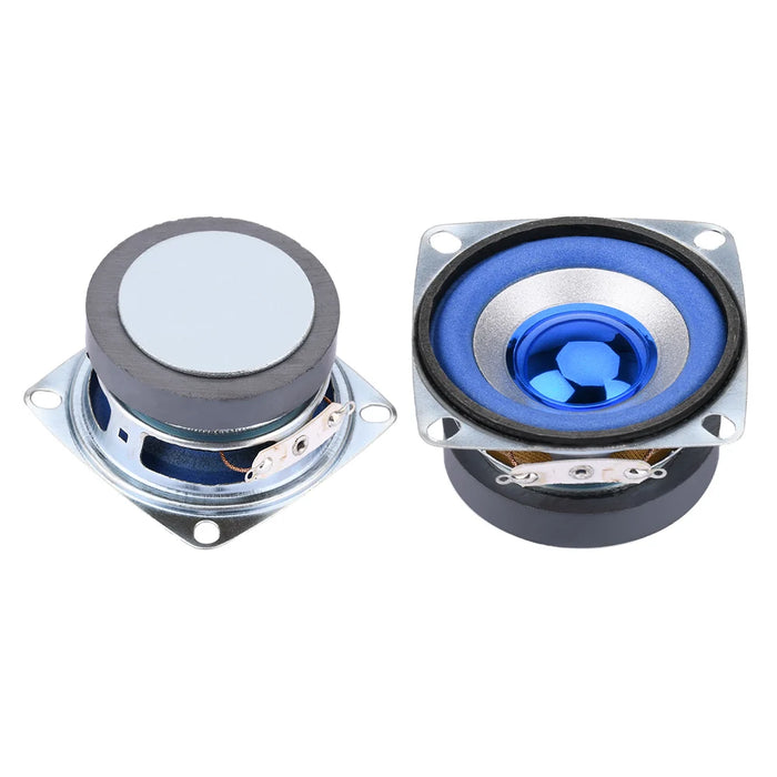 Altoparlante a piena frequenza blu da 2 pollici 5W 4ohm altoparlante piccolo quadrato da 52mm 5W 4 ohm