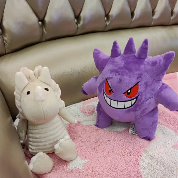 POKEMON originale Gengar peluche bambola giocattolo Pikachu 25cm genuino peluche morbido Kawaii simpatico cartone animato figura giocattoli regalo per bambini