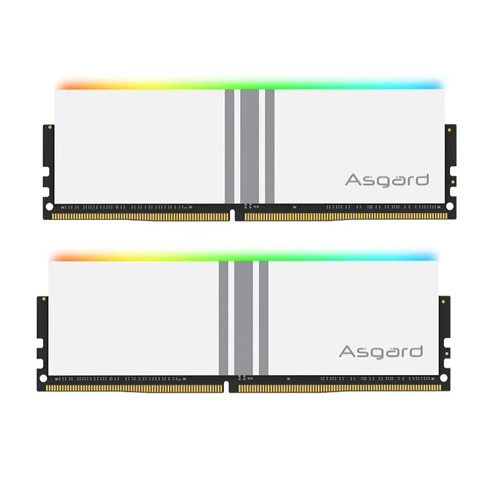 Asgard Valkyrie Memory DDR4 RAM PC 8 gbx2 16GB 32GB 3200MHz 3600MHz RGB RAM dissipatore di calore bianco prestazioni OC per Desktop