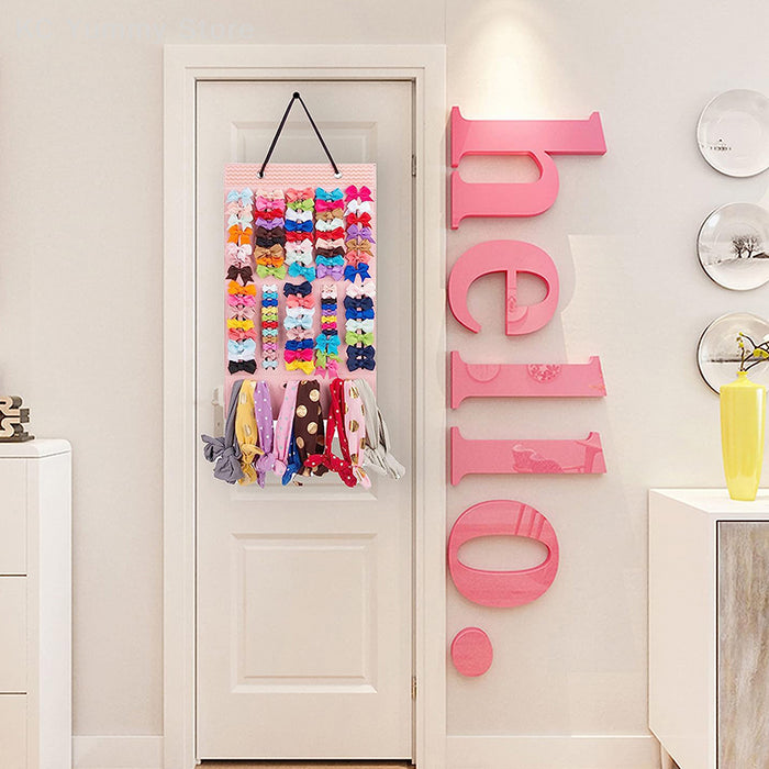 1PC espositore per accessori per capelli per bambini con gancio per fiocchi per capelli supporto per fermagli per capelli di grande capacità gancio per Organizer