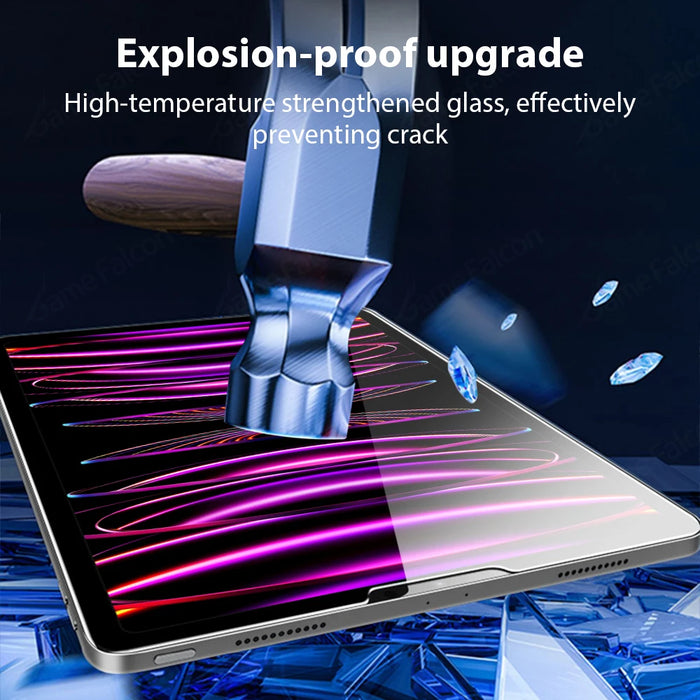 Proteggi schermo in vetro temperato per Ipad Pro 13 12.9 11 6th M4 M2 2024 Air 5 4 3 2 1 9 9th 10 10th Gen Mini 6 10.9 10.2 9.7 Film