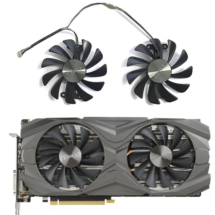 Nuovo 1SET 95MM muslimex GTX 1080 Ti AMP Edition GPU Fan, per zotac GTX 1080Ti 1080 1070 1070Ti AMP Edition ventola di raffreddamento della scheda Video