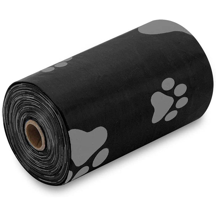 120 rotoli sacchetto di cacca di cane pulizia esterna sacchetto di cacca all'aperto pulito animali domestici forniture per cane 15 sacchetti/rotolo ricarica sacchetto di immondizia forniture per animali domestici