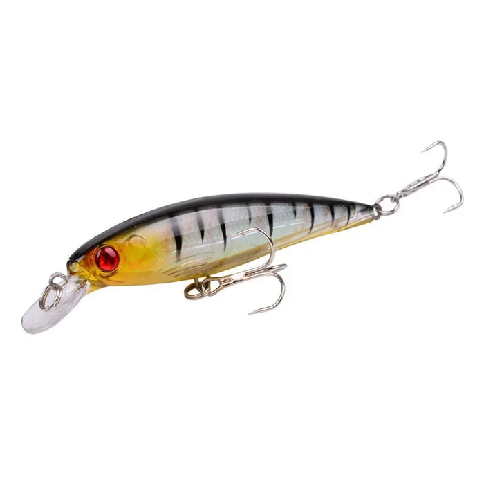 1 PZ Laser Minnow Richiamo di Pesca 11 CM 13G pesca ganci pesce wobbler affrontare crankbait artificiale giappone esca dura swimbait