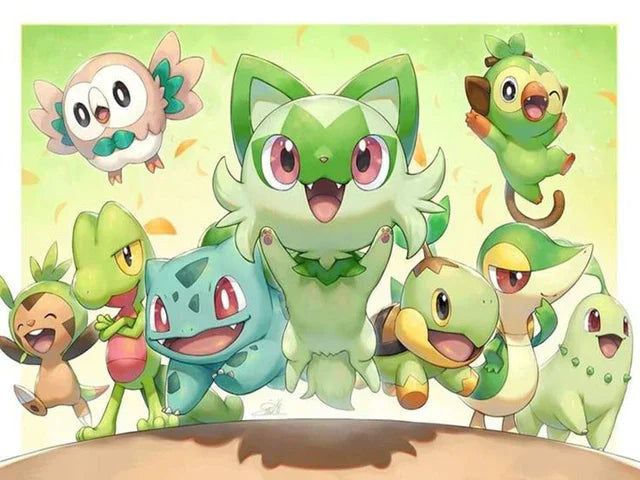 Pokemon 5D pittura diamante fai da te mosaico cartone animato giapponese anime arte kit punto croce ricamo strass regalo per bambini