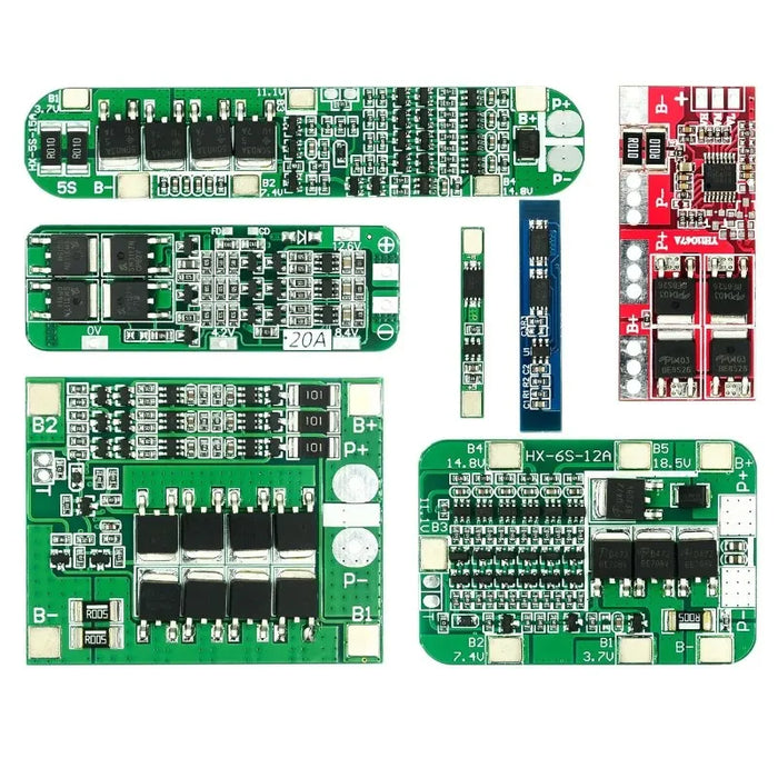 1S 2S 3S 4S 5S 6S 3A 20A 30A batteria agli ioni di litio 18650 caricabatterie PCB BMS scheda di protezione per modulo cella Lipo motore trapano