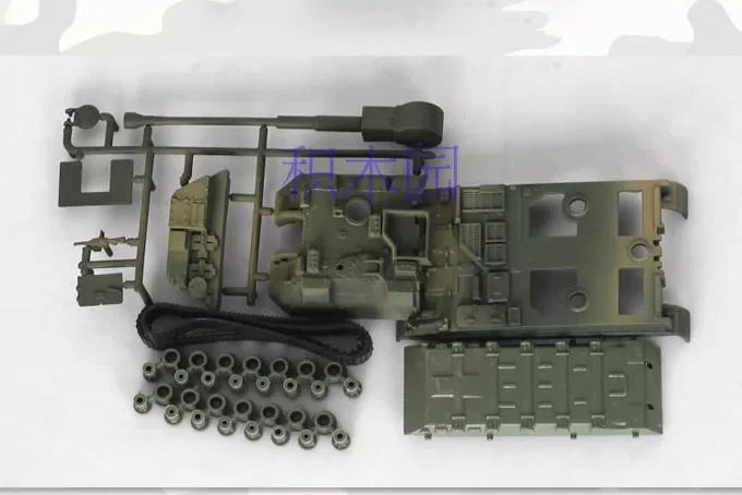 1 pz 1:72 4D plastica assemblare kit serbatoio seconda guerra mondiale modello Puzzle assemblaggio militare tavolo da sabbia giocattoli per bambini