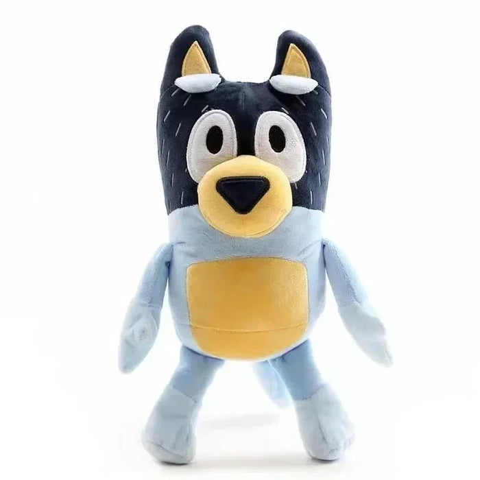 Blueyed Dog Bingo Family 17cm 28cm peluche Cartoon Dog Soft peluche bambole compleanno regali di natale famiglia Blue-y Bingo