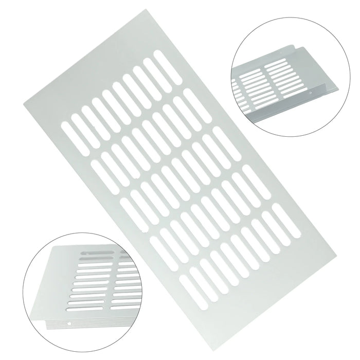 Armadio rettangolare da 150mm armadio griglia di sfiato dell'aria copertura di ventilazione presa d'aria lamiera perforata piastra Web miglioramento della casa