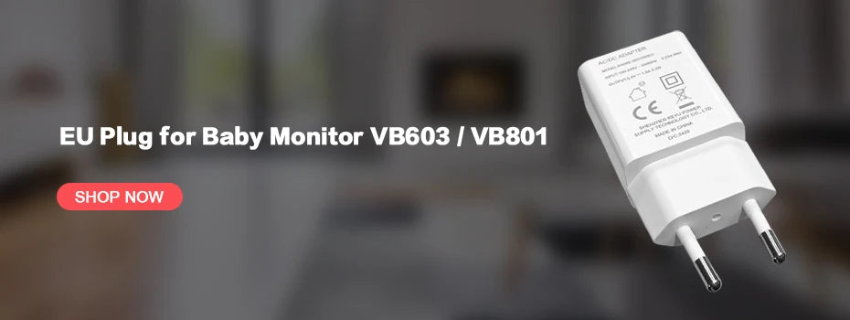 VB603 Video Baby Monitor 2.4G Wireless con LCD da 3.2 pollici Audio bidirezionale Conversazione Visione notturna Telecamera di sicurezza di sorveglianza Babysitter