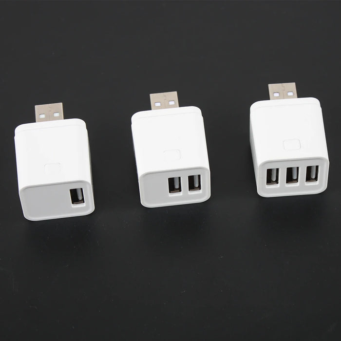 Tuya Smart WiFi/Zigbee adattatore Micro USB 1-3 Gang 5V Mini adattatore di alimentazione USB spina di ricarica temporizzazione vocale per Alexa Google Home Alice